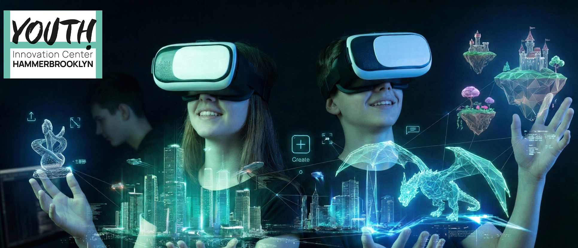 Vorschaubild des Events Gestalte das Metaverse – Erschaffe mit uns deine erste eigene 3D-Welt!